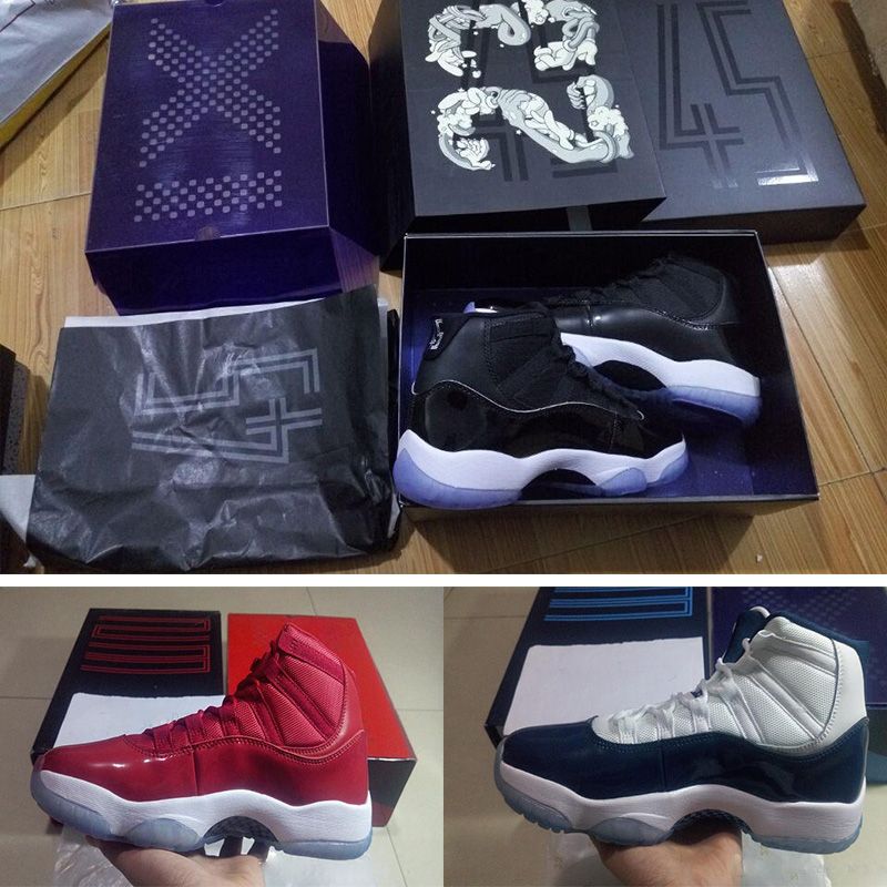 space jam 11s box