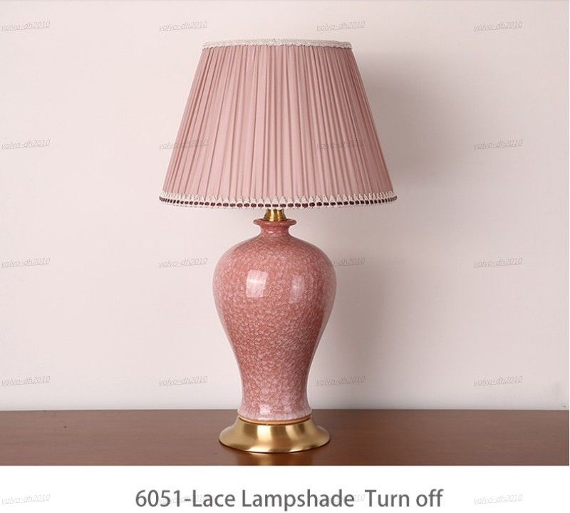 Best Quality American Style Table Lamp Copper Bedside Luxury High End Ceramic Lamps For Living Room Bedroom Decorated Led Llfa At Dhgate Com Table Lamp Copper Bedside Luxury, Pink Table Lamps For Bedroom