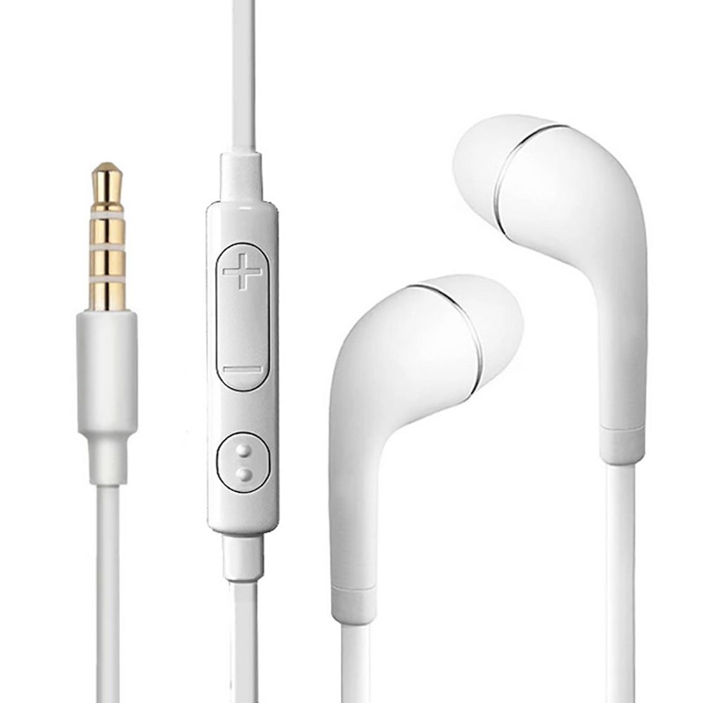 S4 S6 Stereo Headphone In Ear Headphones With Microphone And Volume Wired Control Samsung 