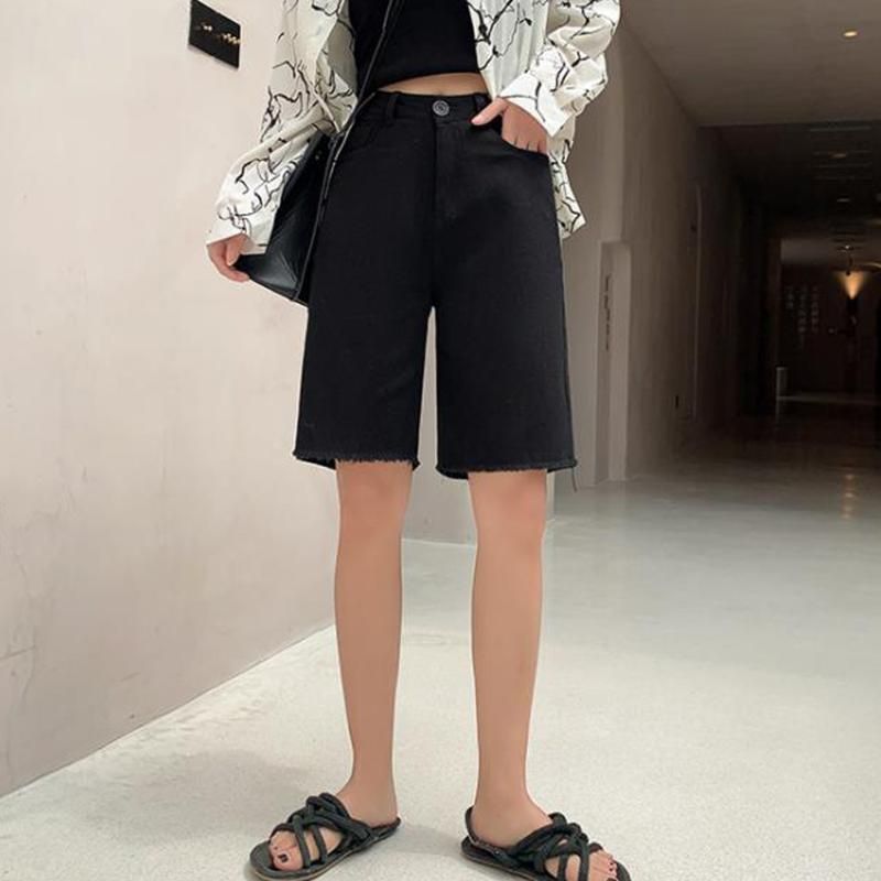 Ladies shorts longer clearance length