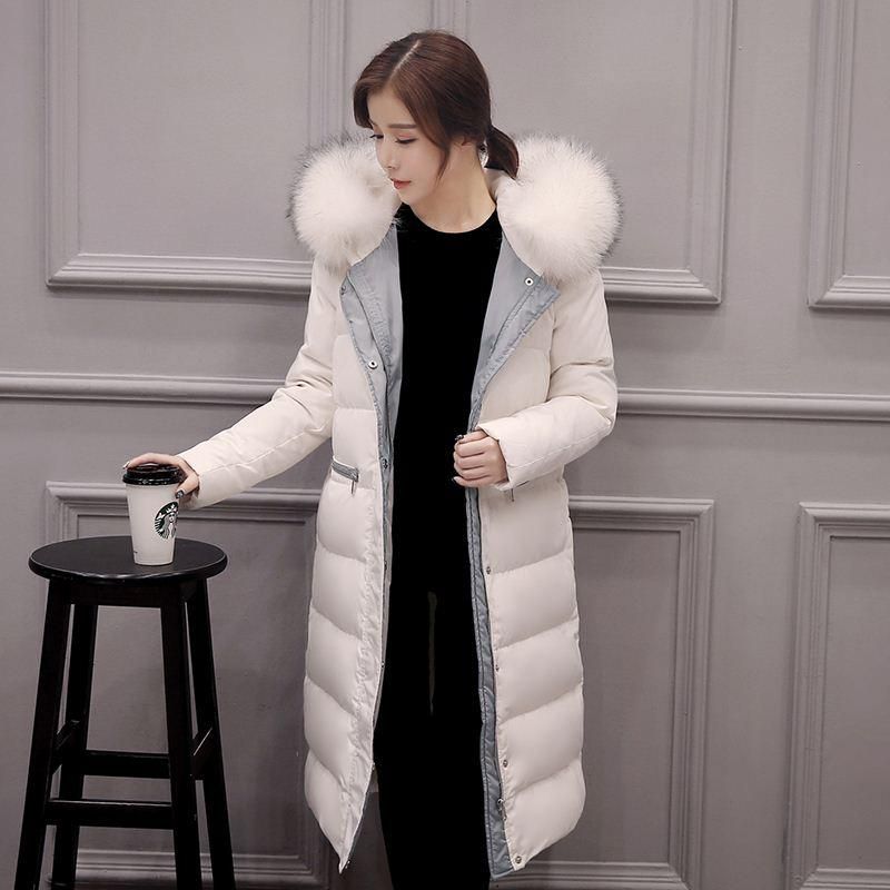 knee length parka womens