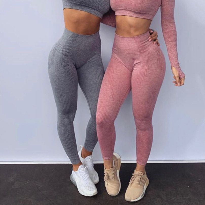 ribbed yoga leggings