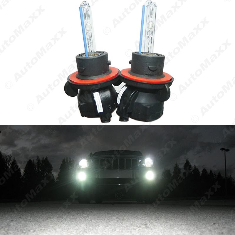 2x 35w Car Xenon Headlight Lamp H13/9008 Hi/Lo Bi Xenon Replacement AC