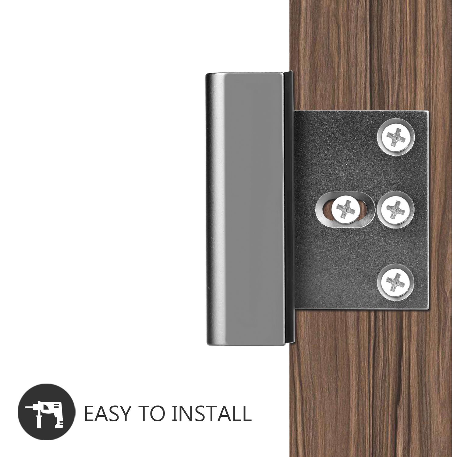 Home Security Door Lock Childproof Door Safety Reinforcement Lock Night Lock Withstand 800 Lbs To Defend Your Home 2 Pack Gray Locksmith Tools Sale