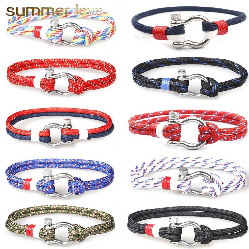 rope charm bracelet