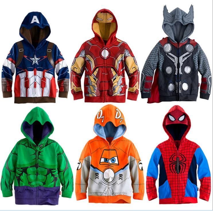 Sandalias Confidencial Descolorar Sudaderas con capucha para niños Avengers Marvel Superhero Iron Man Thor Hulk Capitán América Spiderman Sudadera Sandalias Confidencial Descolorar Sudaderas con capucha para niños Avengers Marvel Superhero Iron Man Thor Hulk Capitán América Spiderman Sudadera