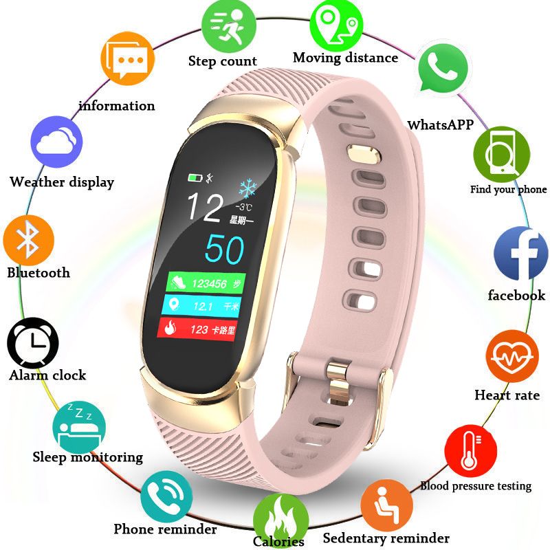 smart watch ladies waterproof