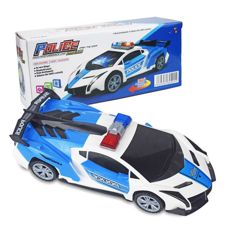 electric police car toy