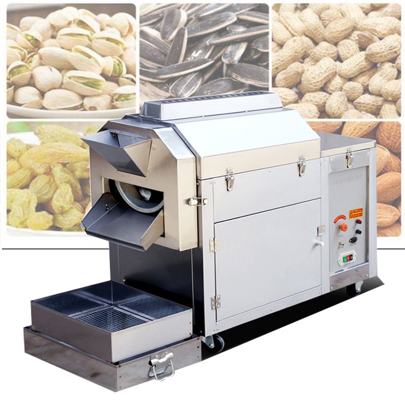 2021 Large Commercial Nut Roasting Machine For Peanuts Chestnuts