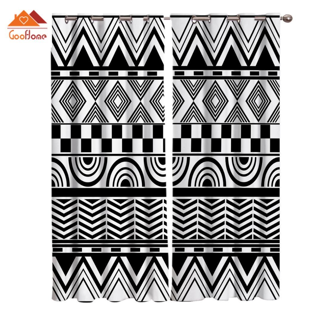 2019 Tuo Chic Style And Ethnic Patterns Abstract Geometry Window