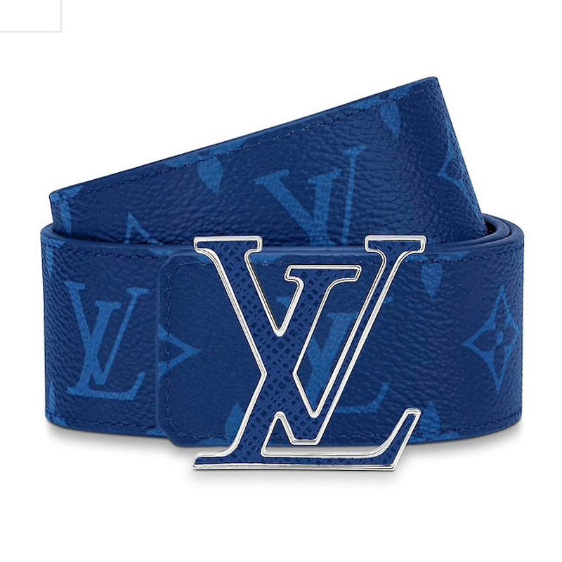 Mens blue designer belt Outlet