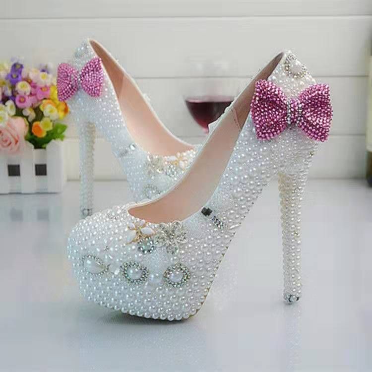 lilac bridal shoes