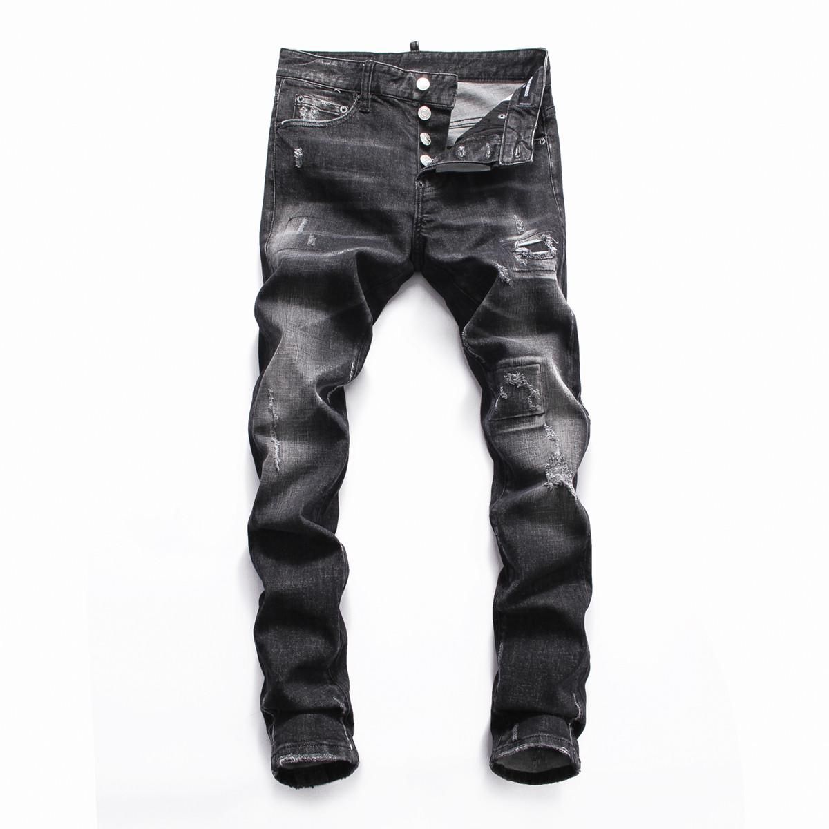 designer black skinny jeans mens