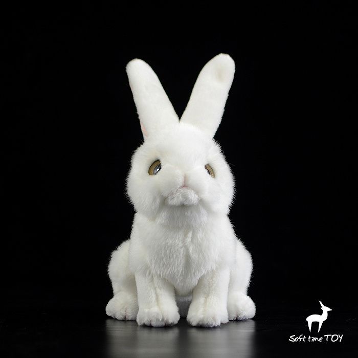 white rabbit plush