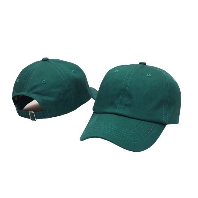 green baseball hat