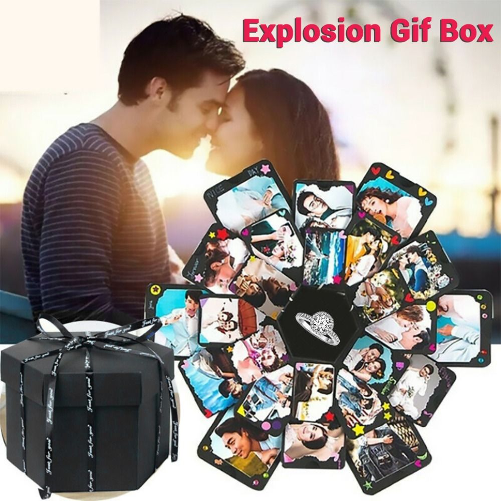 Surprise Explosion Box DIY Scrapbook Photo Album Gift Box