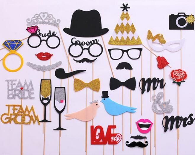 photobooth props for wedding