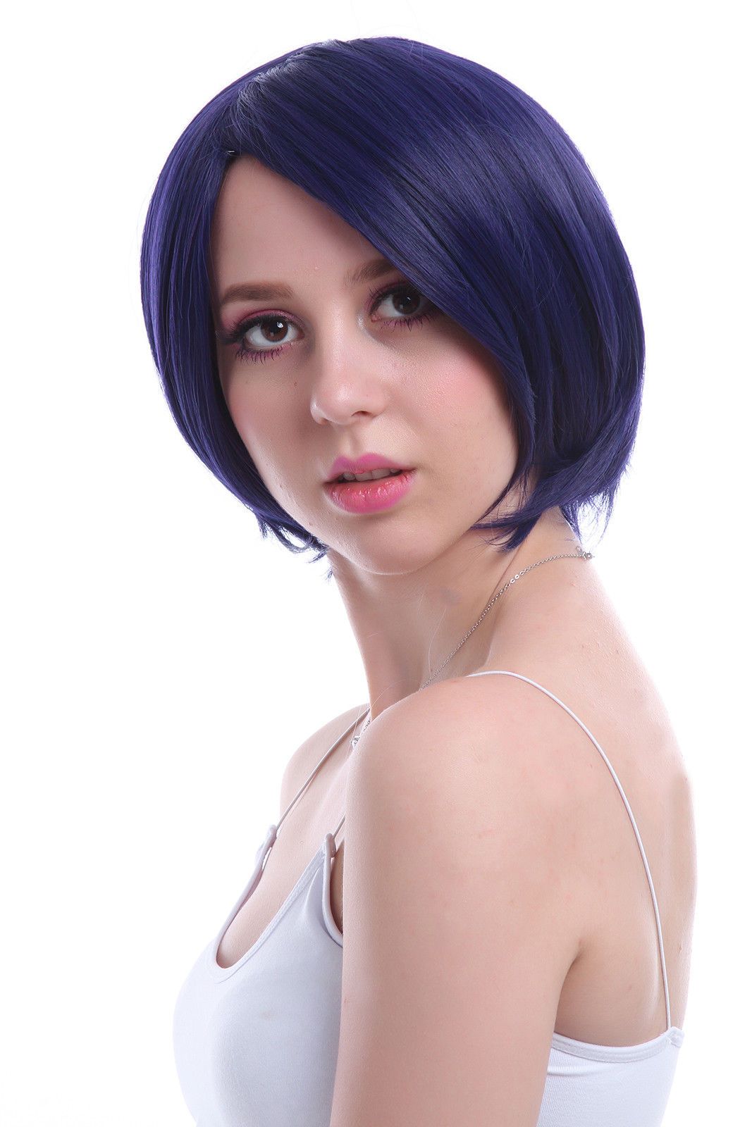 Tokyo Ghoul Toka Kirishima Touka Short Straight Dark Purple