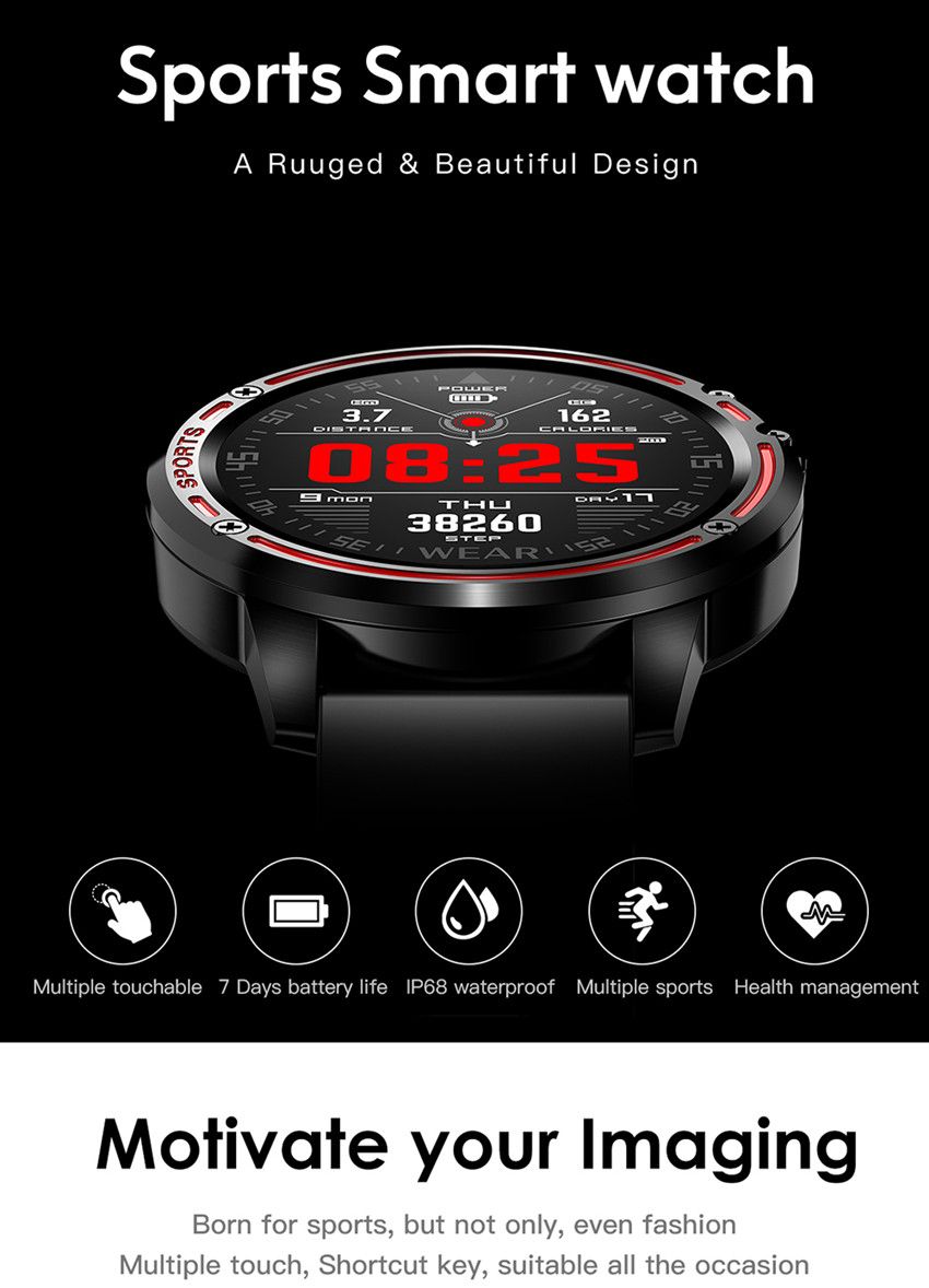 L8 Смарт Часы Мужские IP68 Водонепроницаемый Релох Hombre Режим SmartWatch  С ЭКГ PPG Артериального Давления Сердечного Ритма Спортивный Фитнес Часы От  Growthdiary, 2 552 руб. | Ru.Dhgate.Com