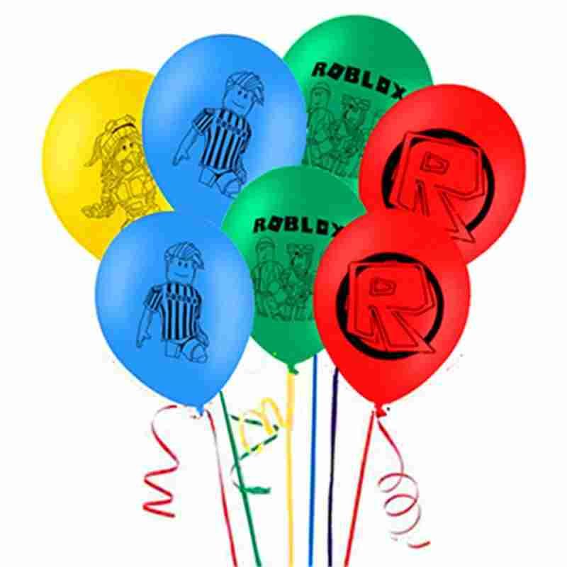 Home Garden Balloons Roblox Latex Balloons Birthday Party Supplies Kids 12 X 6 - birthday cape roblox