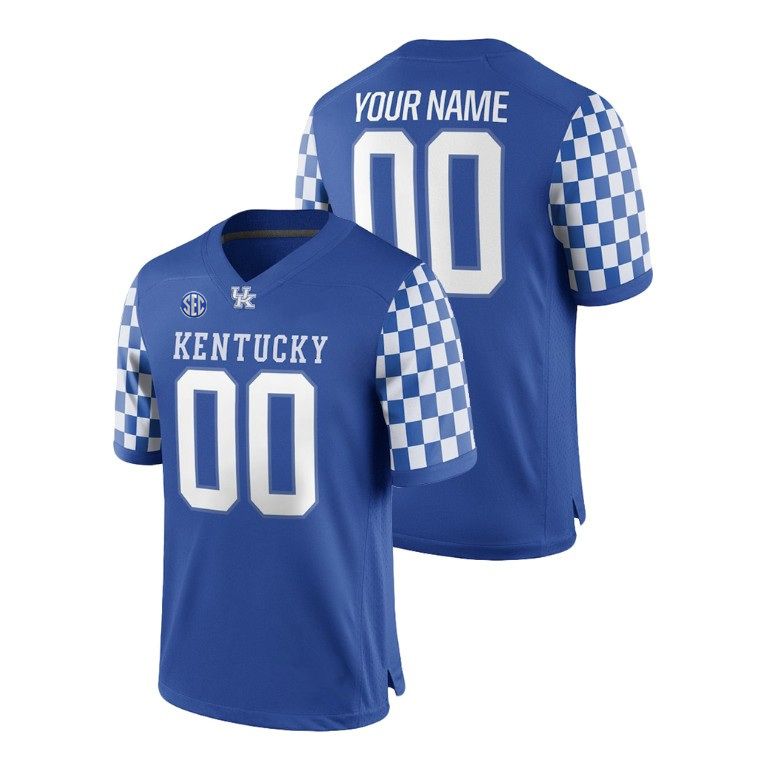 custom kentucky football jersey