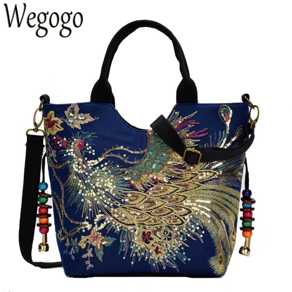 embroidered shoulder bolsa