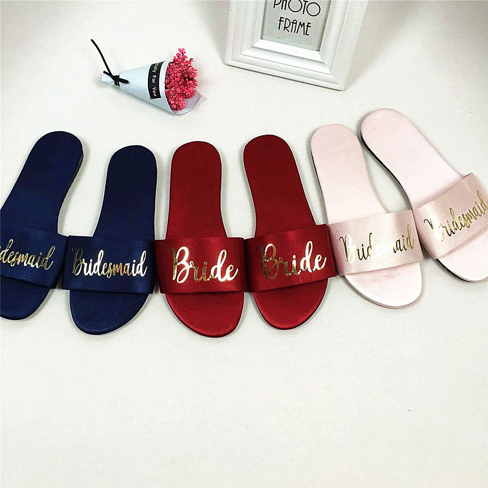 burgundy flip flops bridesmaid