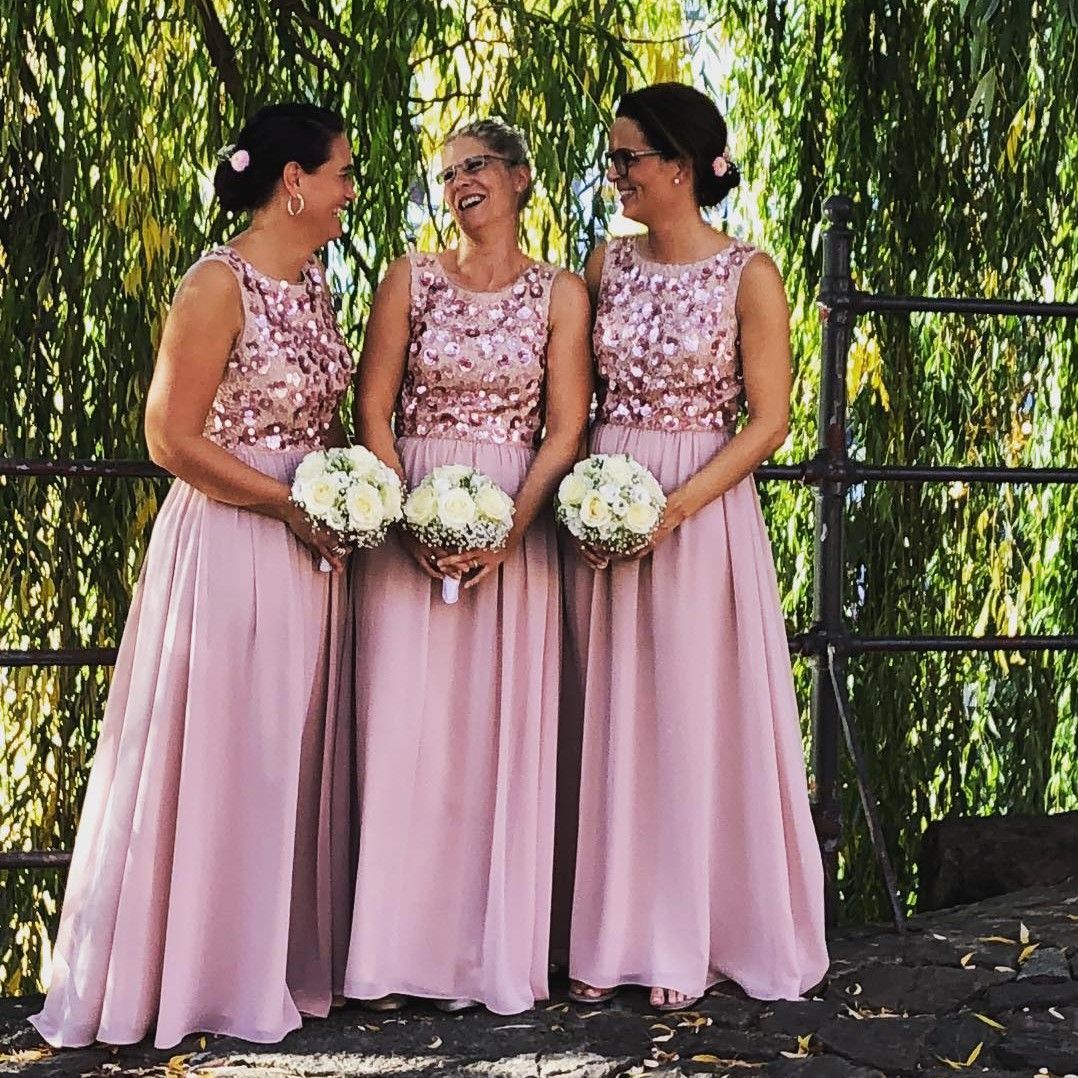 handmade bridesmaid dresses