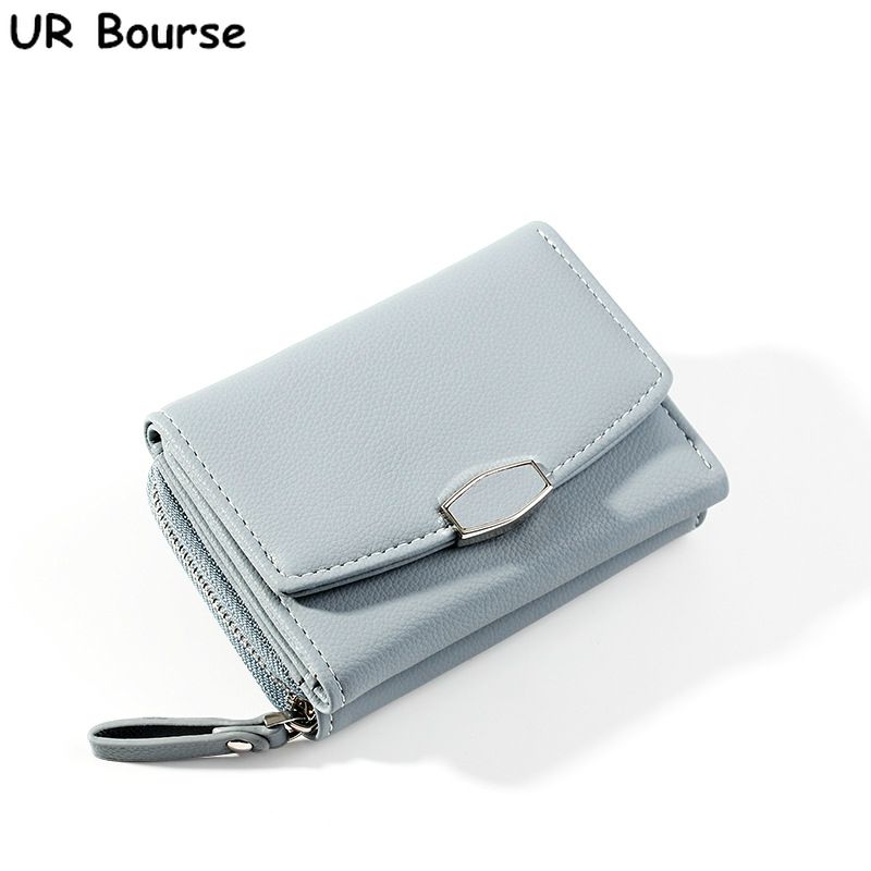 Multi-Functions Credit Holder Men and Women PU Leather Card Wallet Small Purse