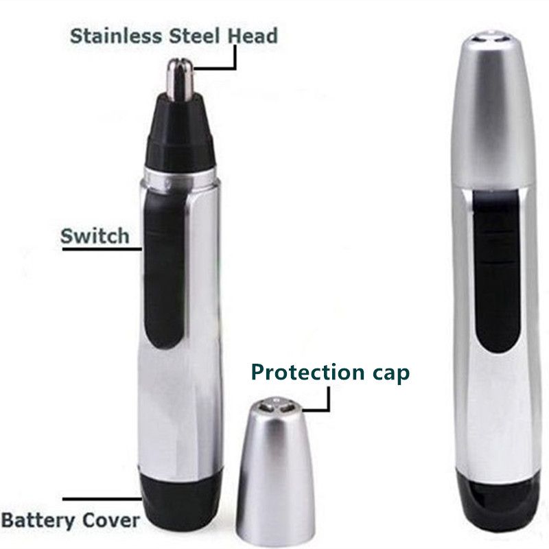 New Electric Nose Ear Face Hair Trimmer Shaver Clipper Cleaner