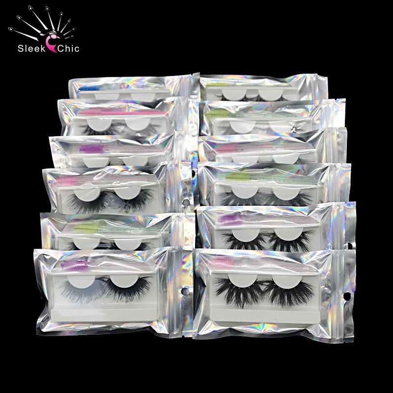 Mink Eyelashes 25mm Lashes Mink Wholesale 20/30/40 Eyelashes