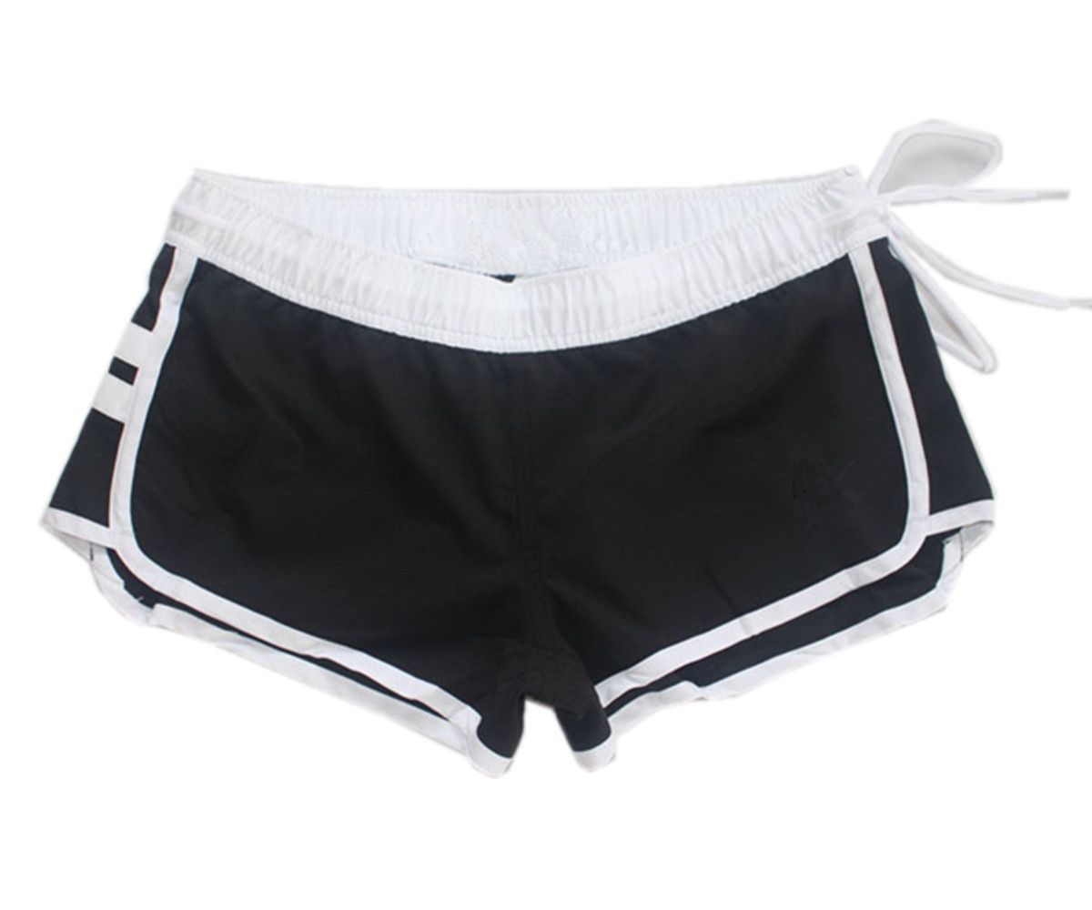 black beach shorts womens