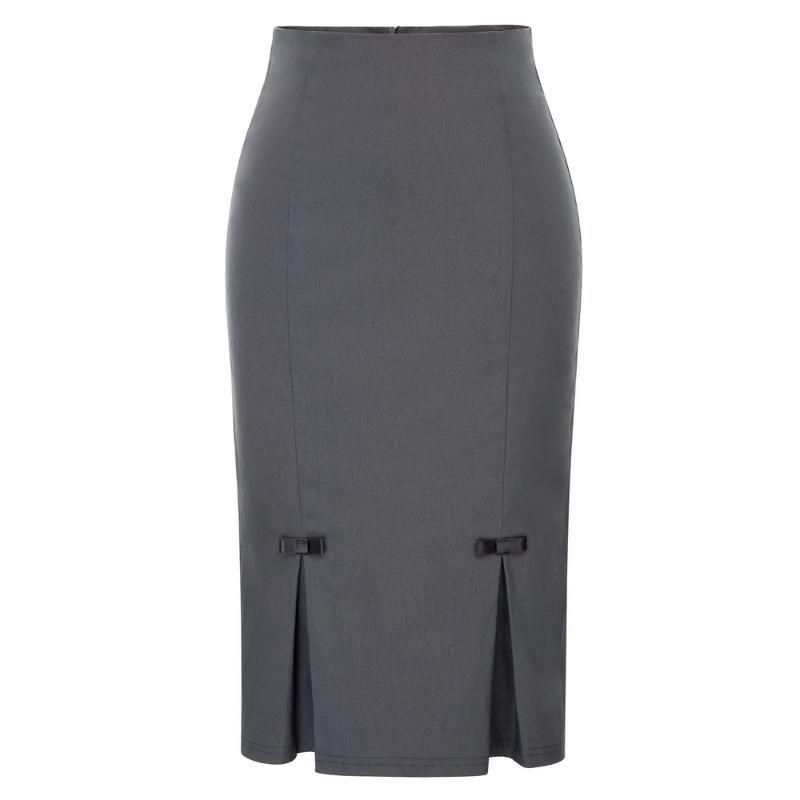 bodycon knee length skirt