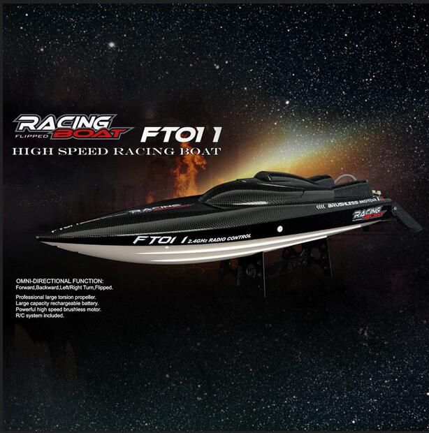 feilun ft011 2.4 ghz brushless rc racing boat