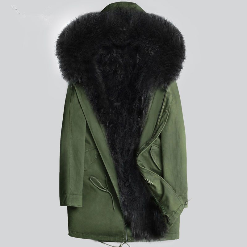 green-Black fur