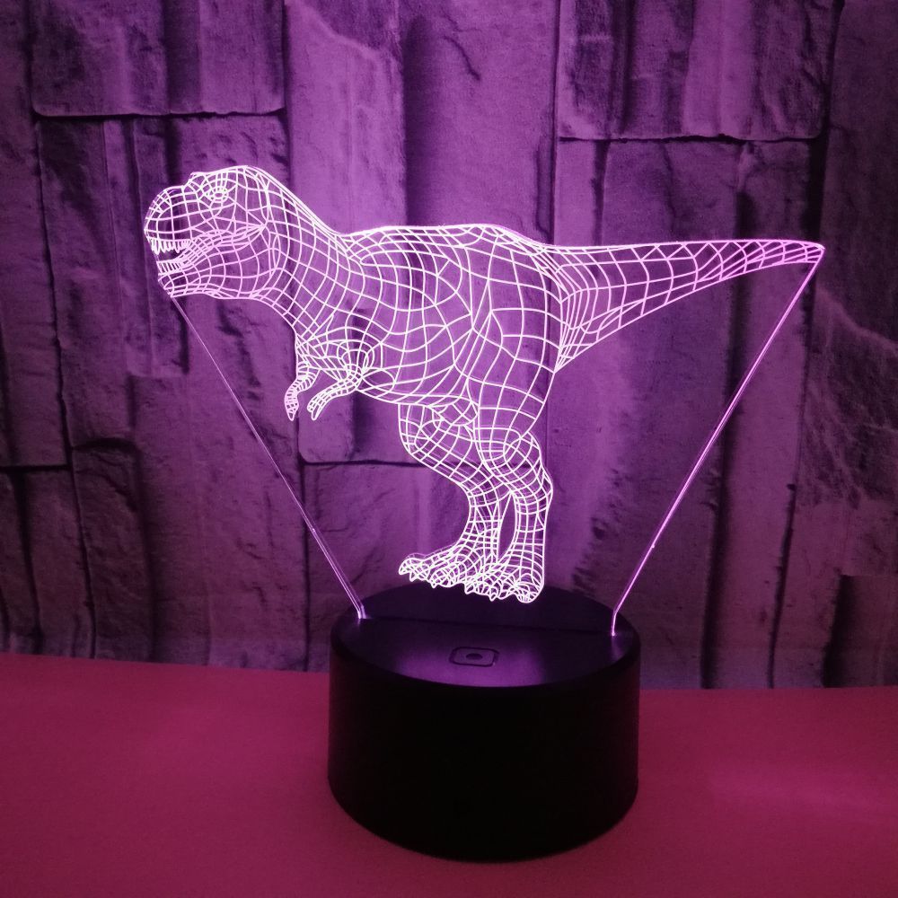 compre dinosaurio 3d pequena luz nocturna originalidad inteligencia muebles para el hogar decoracion lampara led lampara de escritorio tridimensional