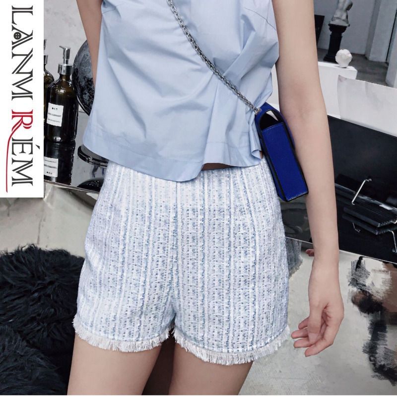 Light Blue Shorts Outfit Women's Online 