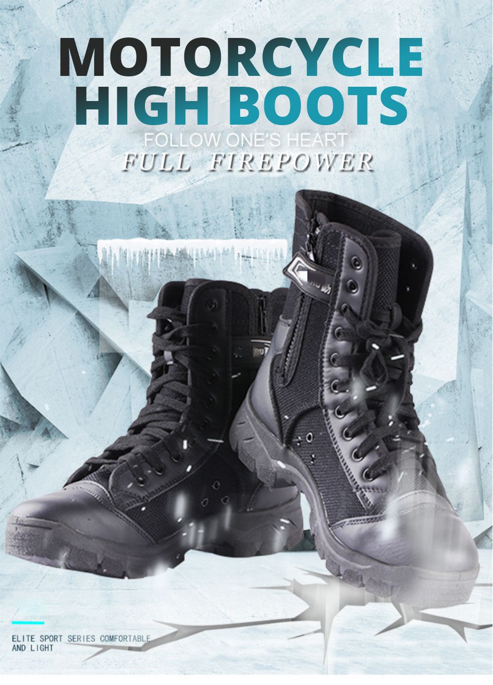 non slip motorcycle boots