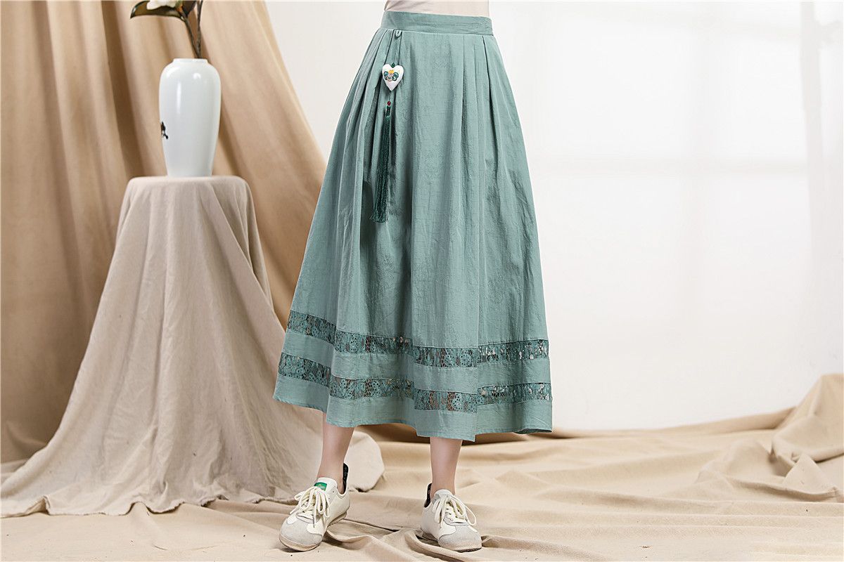 Shanghai historia china de estilo falda de para mujeres tradicionales largas de