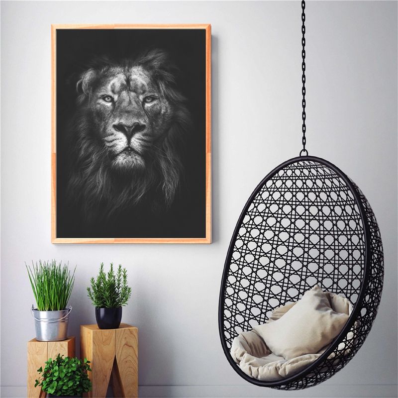 2020 African Wild Animal Lion King Canvas Poster Nursery Wall Art Print Painting Modern Photography Picture Home Kids Room Decoration From Z793737893 6 69 Dhgate Com