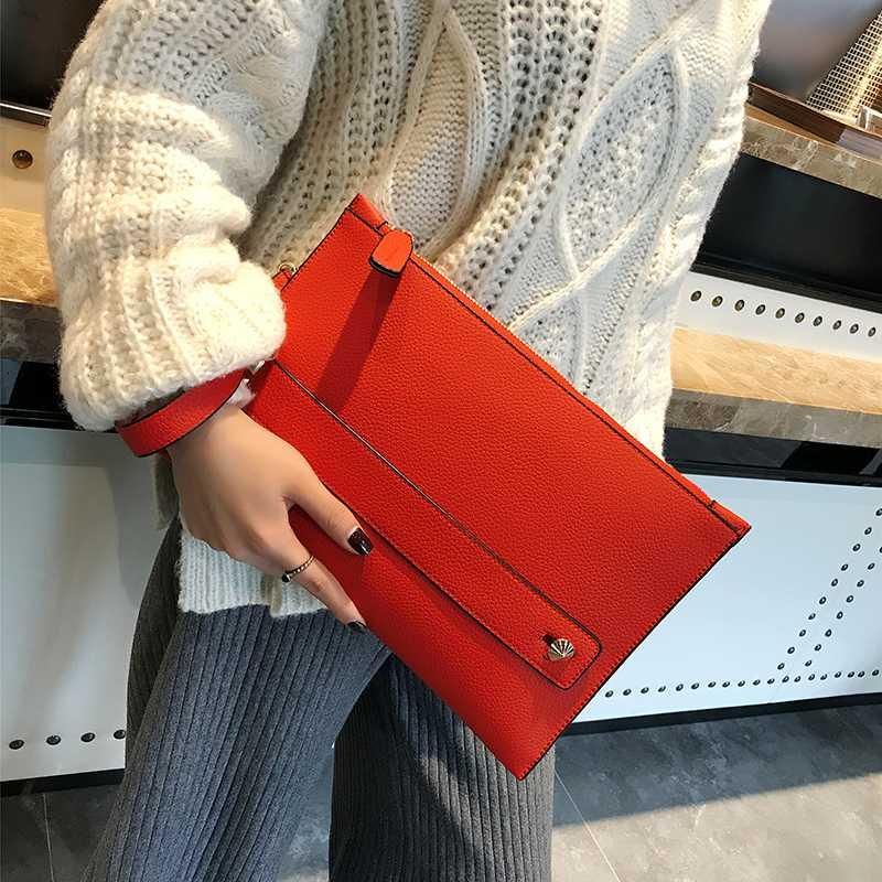 red clutch bag cheap