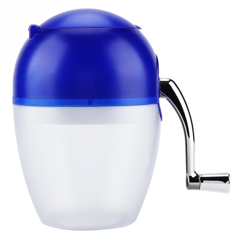 KPTKP Raspador de Cono de Nieve Manual M/áquina de Hielo Manual M/áquina de Hielo Manual Mini m/áquina de Hielo peque/ña Trituradora de Hielo en casa para ni/ños Rompehielos