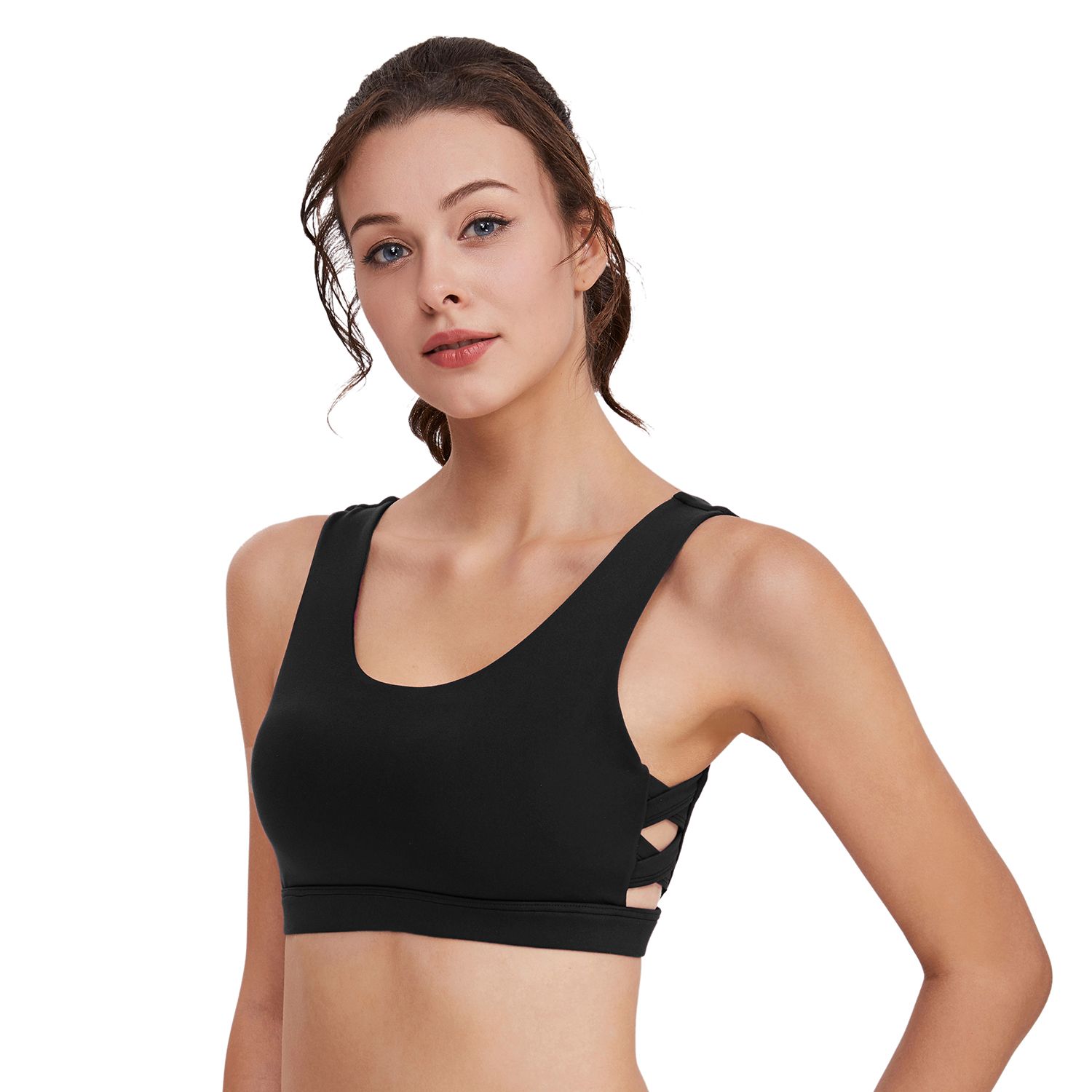 strapless sports bra