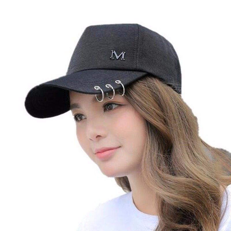 ladies black baseball cap