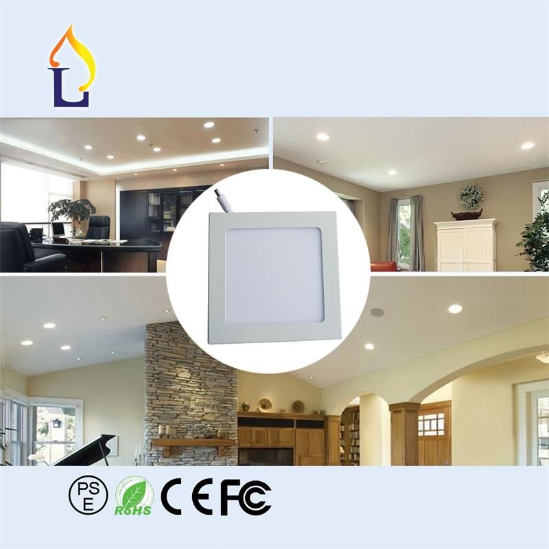 2019 12w 18w Square Led Panel Light Surface Mounting Ceiling Lamp Bulbs Led Flat Panel Light Shop Market Office Home Commercial Lights From