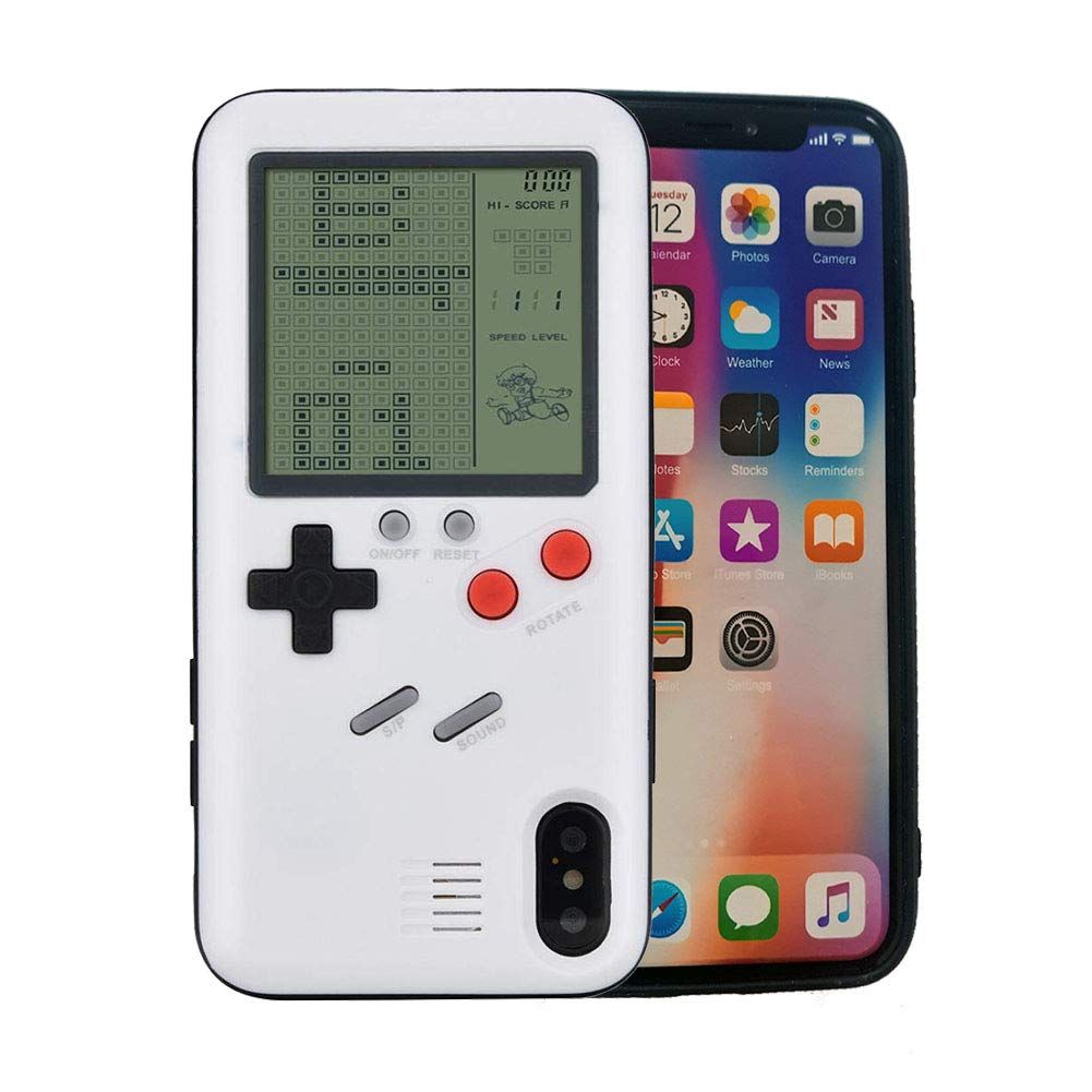 retro tetris console