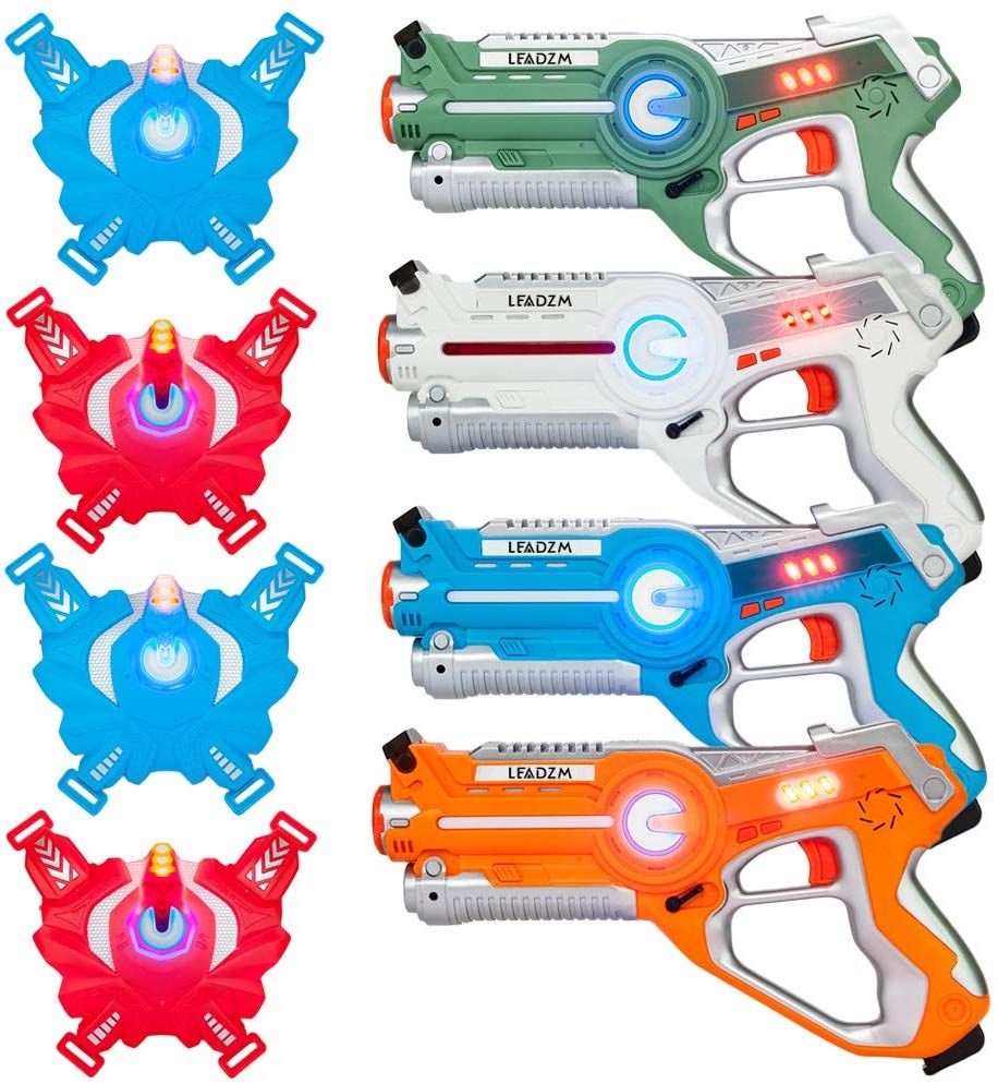 laser tag for four players