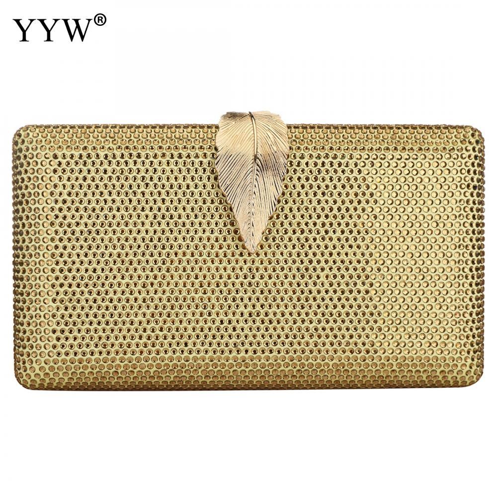 pink and gold clutch bag