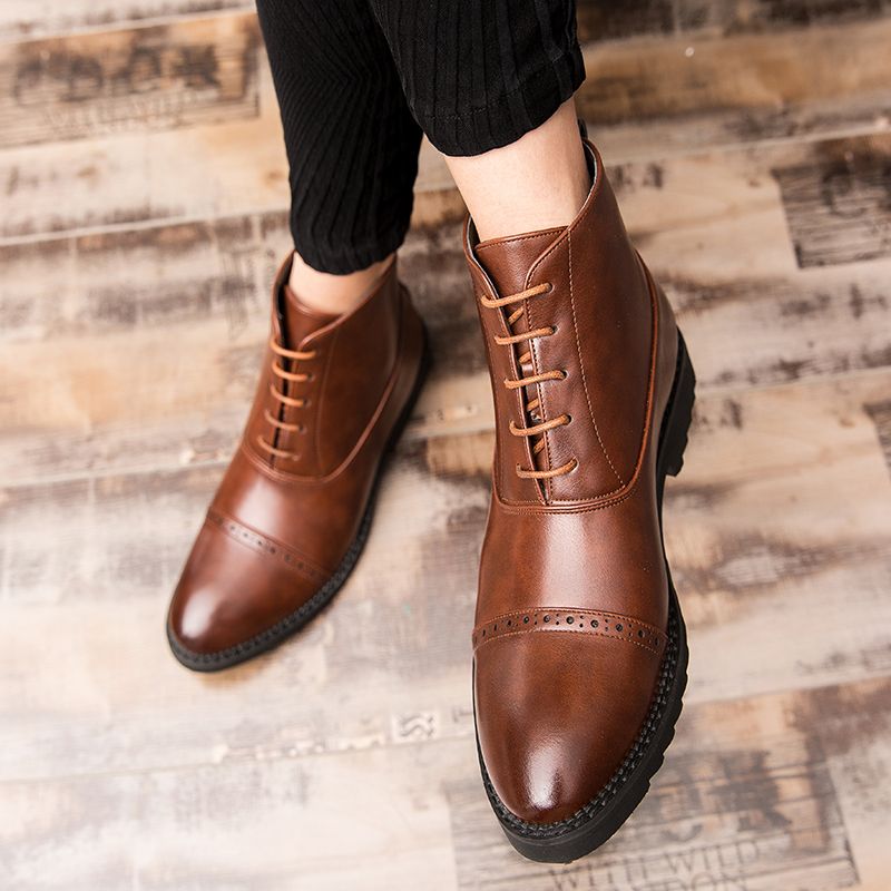 Casual Shoes Martin Boots Solid Boots 