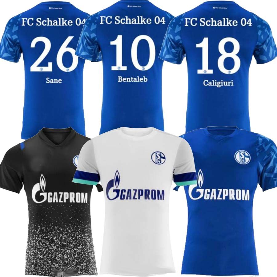 2020 19 20 Schalke 04 THIRD Away Soccer Jerseys Home OZAN ...